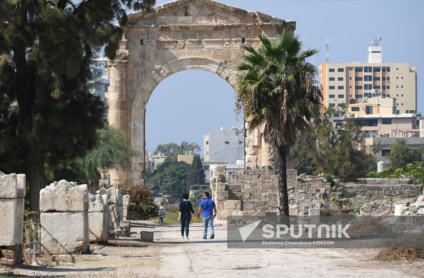 Countries of the world. Lebanon. Tyre (Sour)