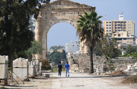 Countries of the world. Lebanon. Tyre (Sour)