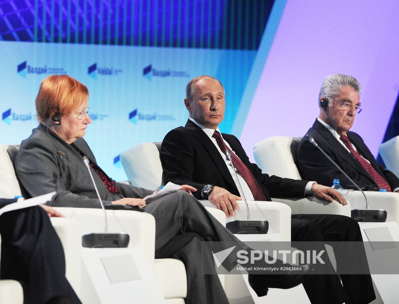 Russian President Vladimir Putin at 13th Annual Meeting of the Valdai Discussion Club