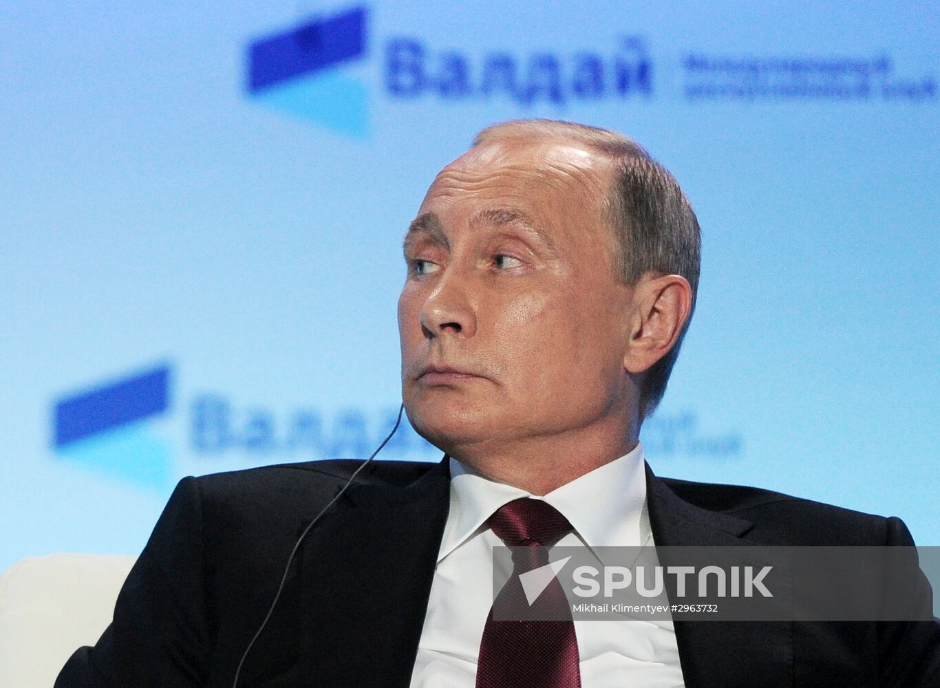 Russian President Vladimir Putin at 13th Annual Meeting of the Valdai Discussion Club