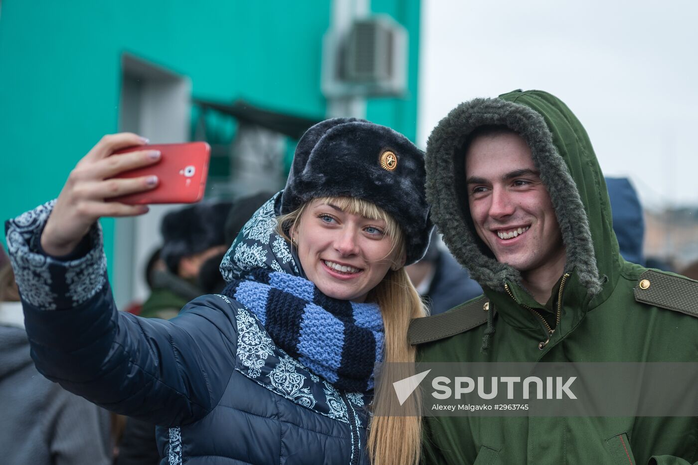 Fall draft in Omsk
