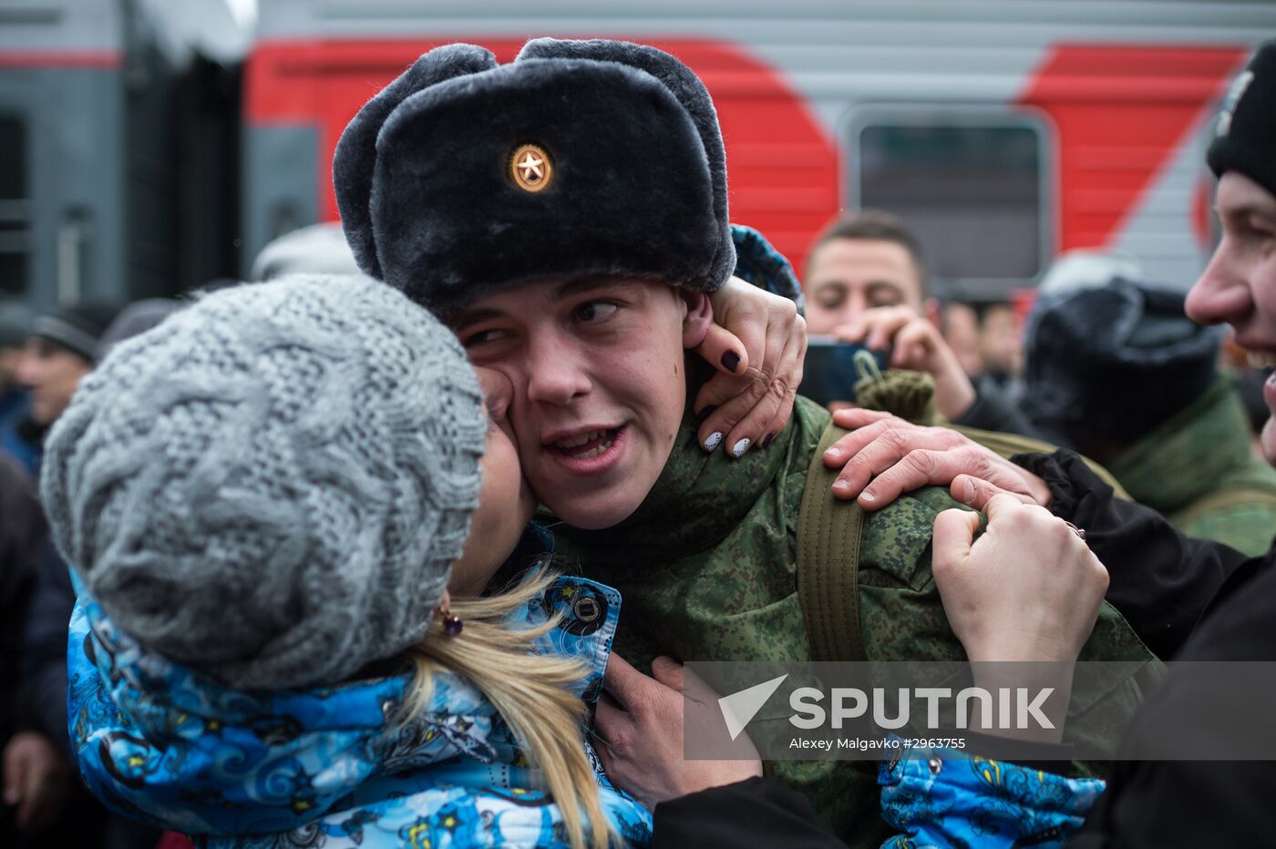 Fall draft in Omsk