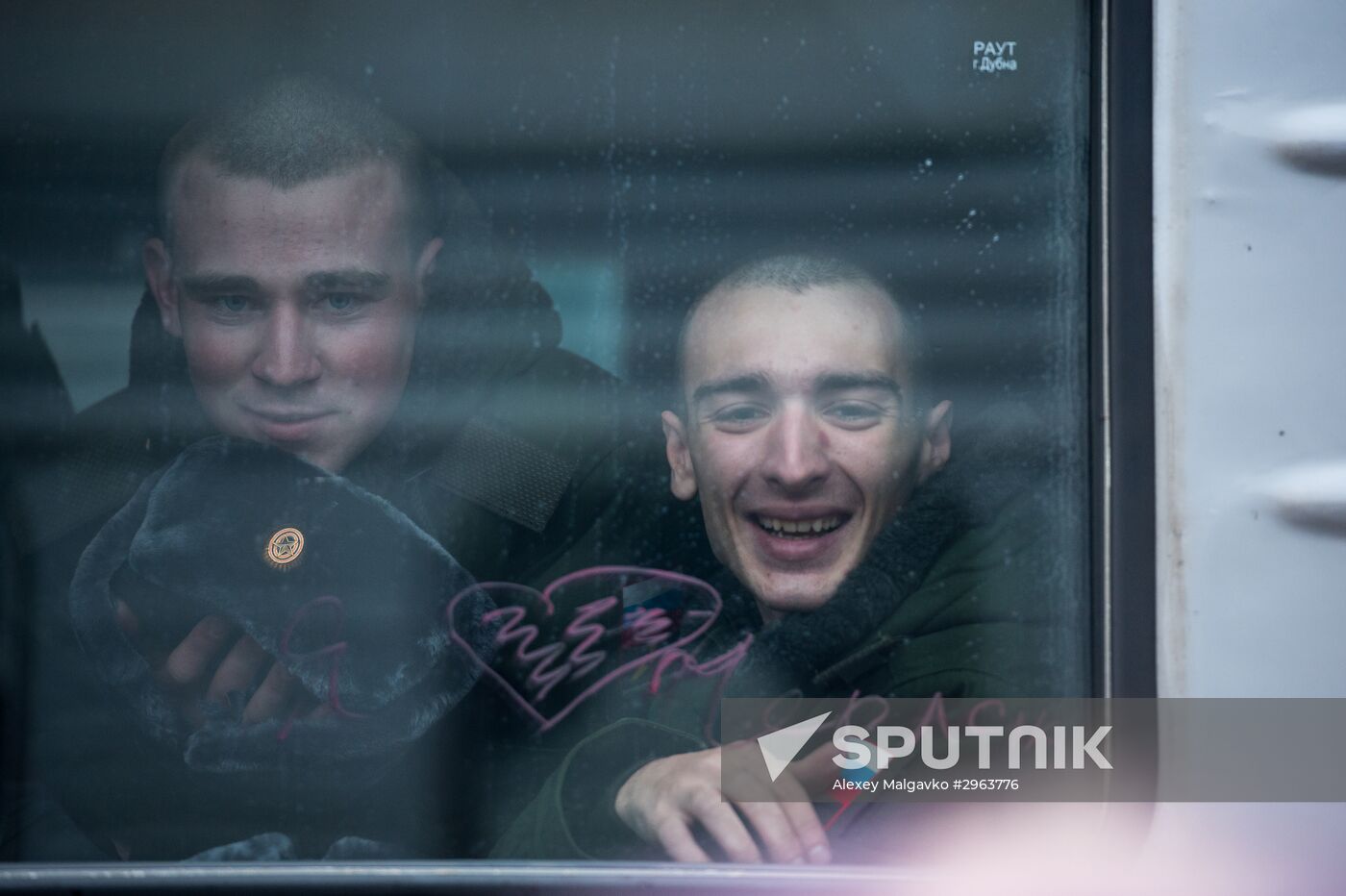Fall draft in Omsk