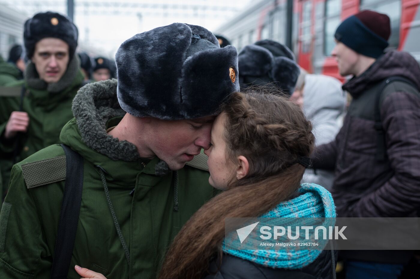 Fall draft in Omsk