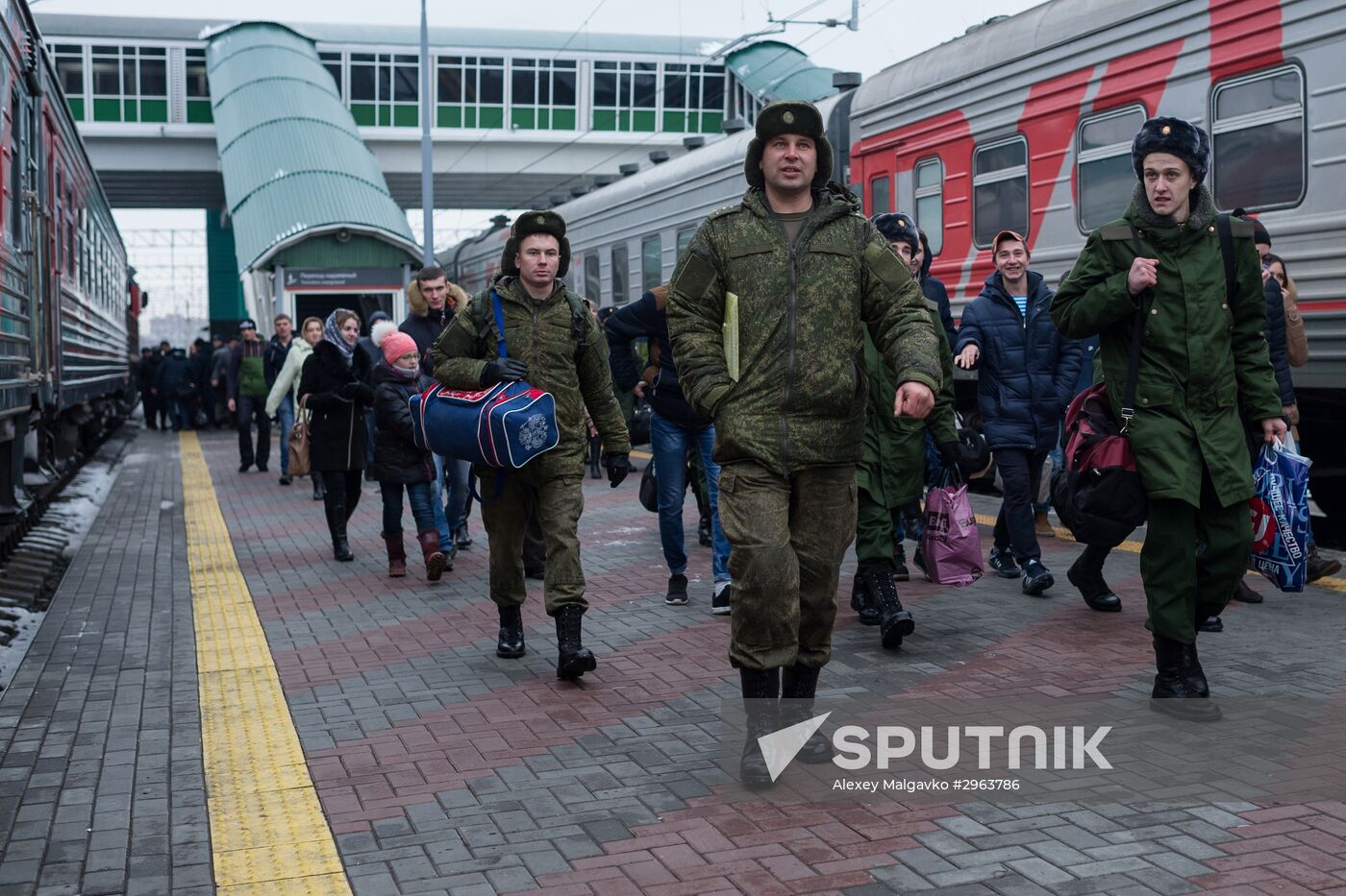 Fall draft in Omsk