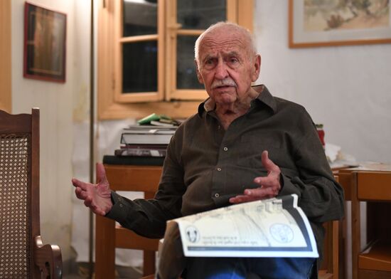 Interview with Russian painter Valentin Serov's grandson Grigory in Beirut