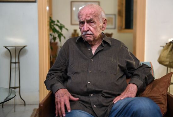 Interview with Russian painter Valentin Serov's grandson Grigory in Beirut