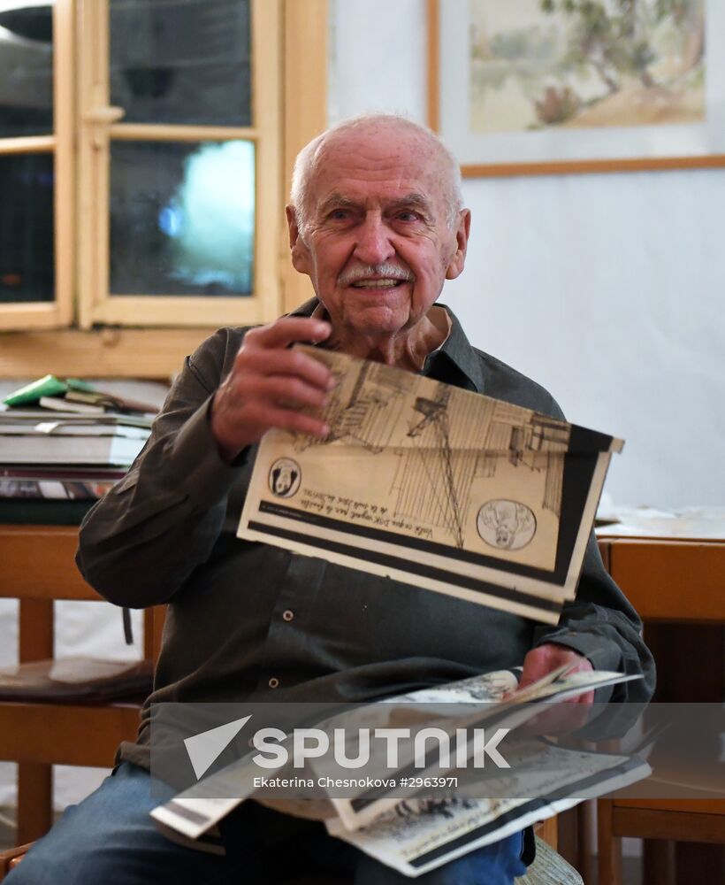 Interview with Russian painter Valentin Serov's grandson Georgy in Beirut