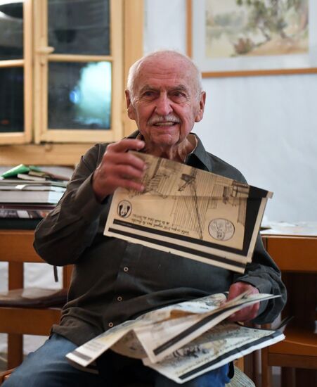 Interview with Russian painter Valentin Serov's grandson Georgy in Beirut