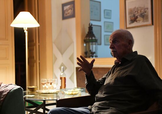 Interview with Russian painter Valentin Serov's grandson Georgy in Beirut