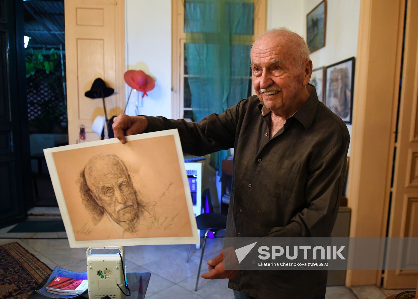 Interview with Russian painter Valentin Serov's grandson Grigory in Beirut