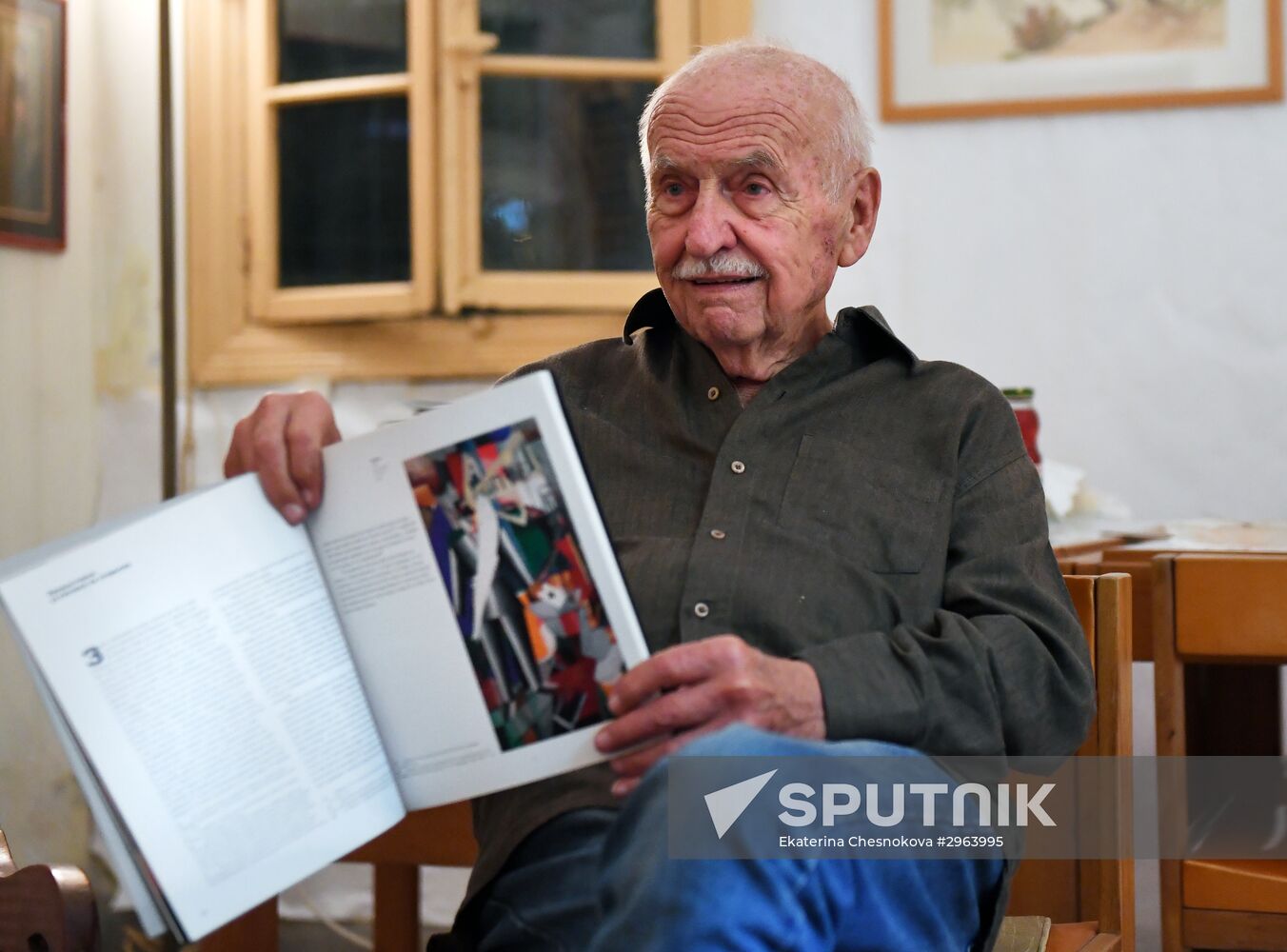 Interview with Russian painter Valentin Serov's grandson Georgy in Beirut