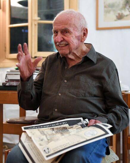 Interview with Russian painter Valentin Serov's grandson Georgy in Beirut