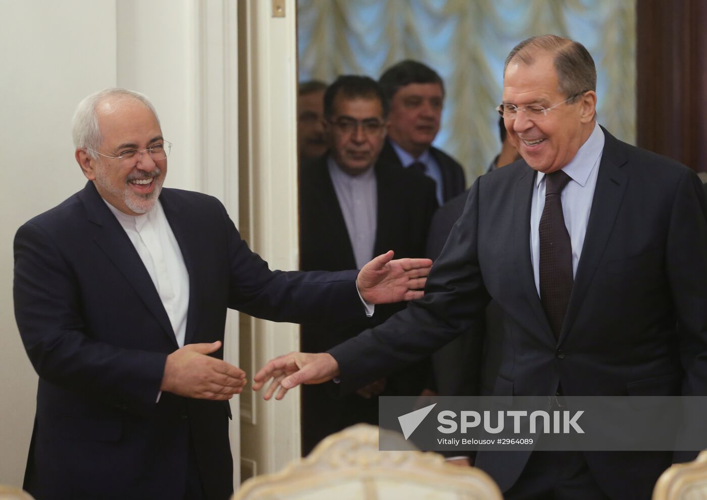 Meeting of foreign ministers of Russia, Iran and Syria
