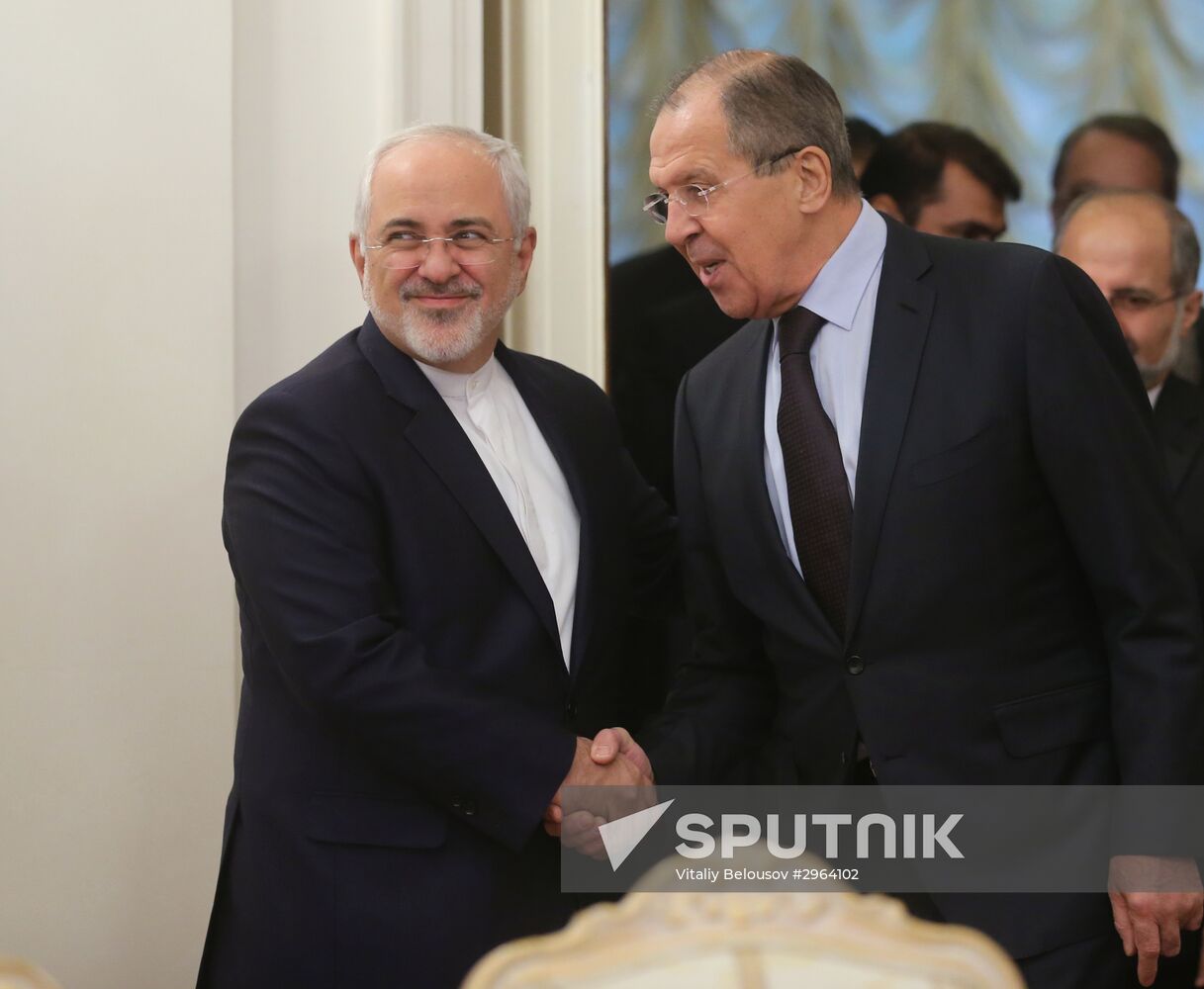 Meeting of foreign ministers of Russia, Iran and Syria