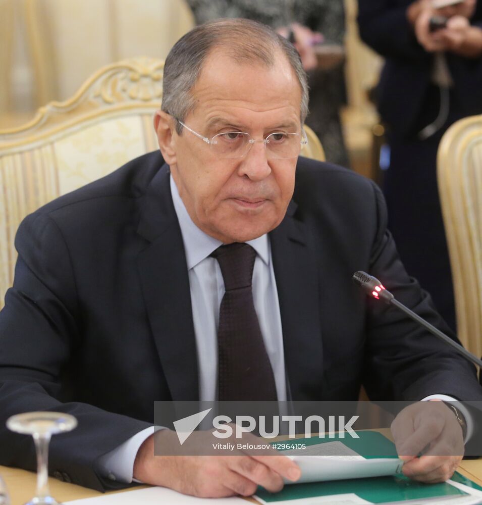 Meeting of foreign ministers of Russia, Iran and Syria