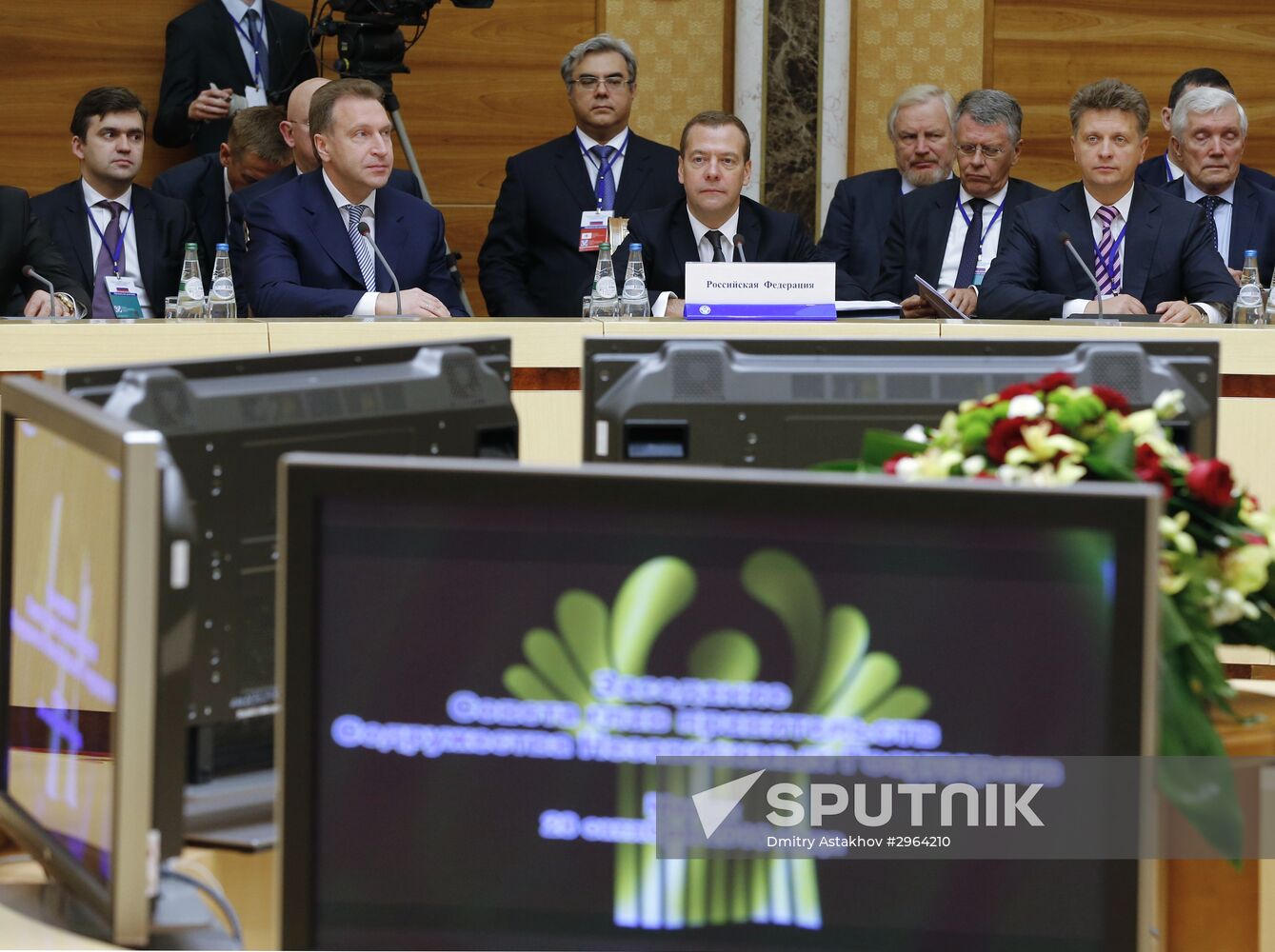 Prime Minister Dmitry Medvedev attends CIS Heads of Government Council meeting in Minsk