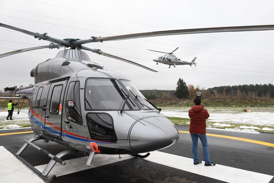 Presentation of Ansat helicopter