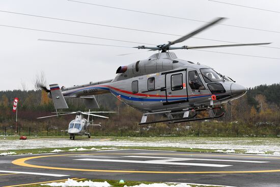 Presentation of Ansat helicopter