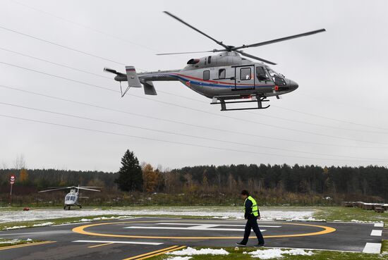 Presentation of Ansat helicopter