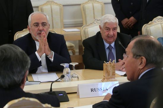 Meeting of foreign ministers of Russia, Iran and Syria