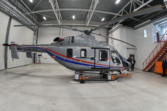 Presentation of Ansat helicopter