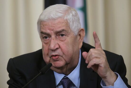 Meeting of foreign ministers of Russia, Iran and Syria