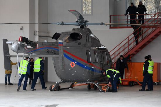 Presentation of Ansat helicopter