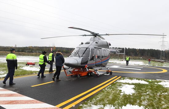 Presentation of Ansat helicopter