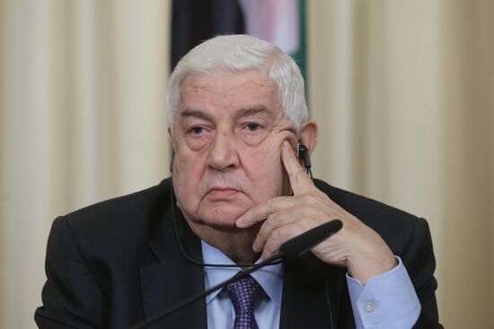 Meeting of foreign ministers of Russia, Iran and Syria