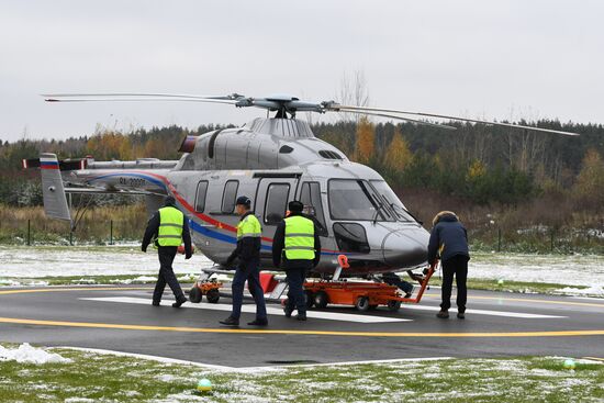 Presentation of Ansat helicopter