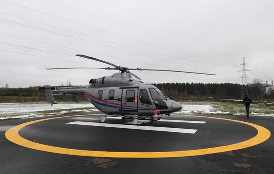 Presentation of Ansat helicopter
