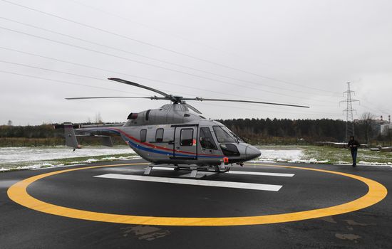 Presentation of Ansat helicopter