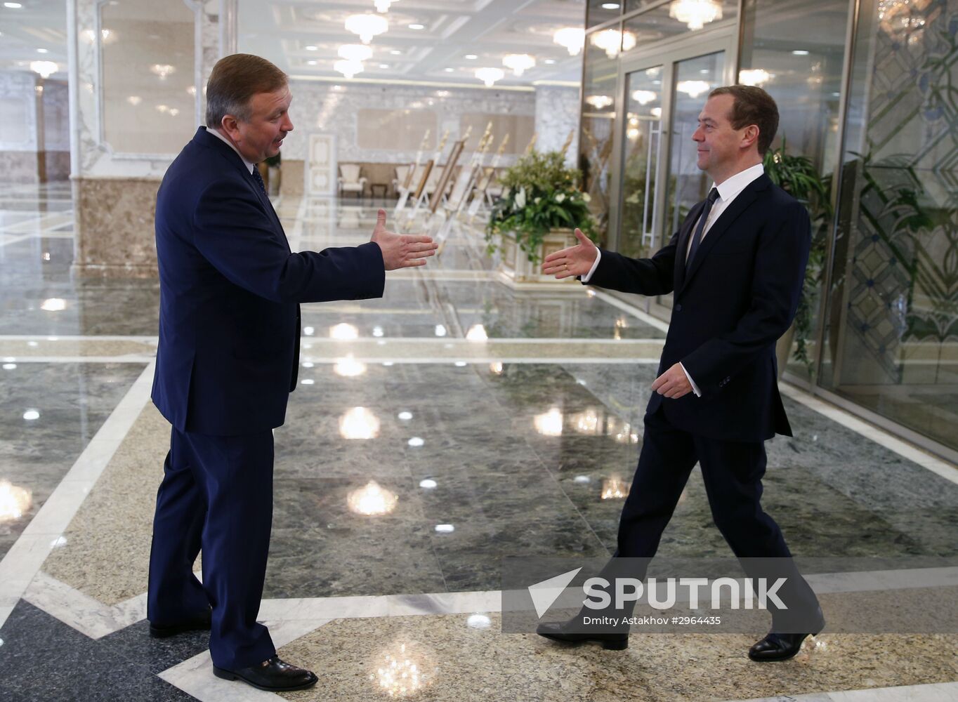 Prime Minister Dmitry Medvedev attends CIS Heads of Government Council meeting in Minsk