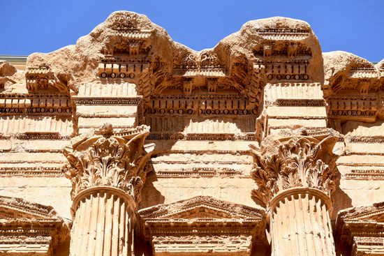 Countries of the world. Lebanon. Baalbek