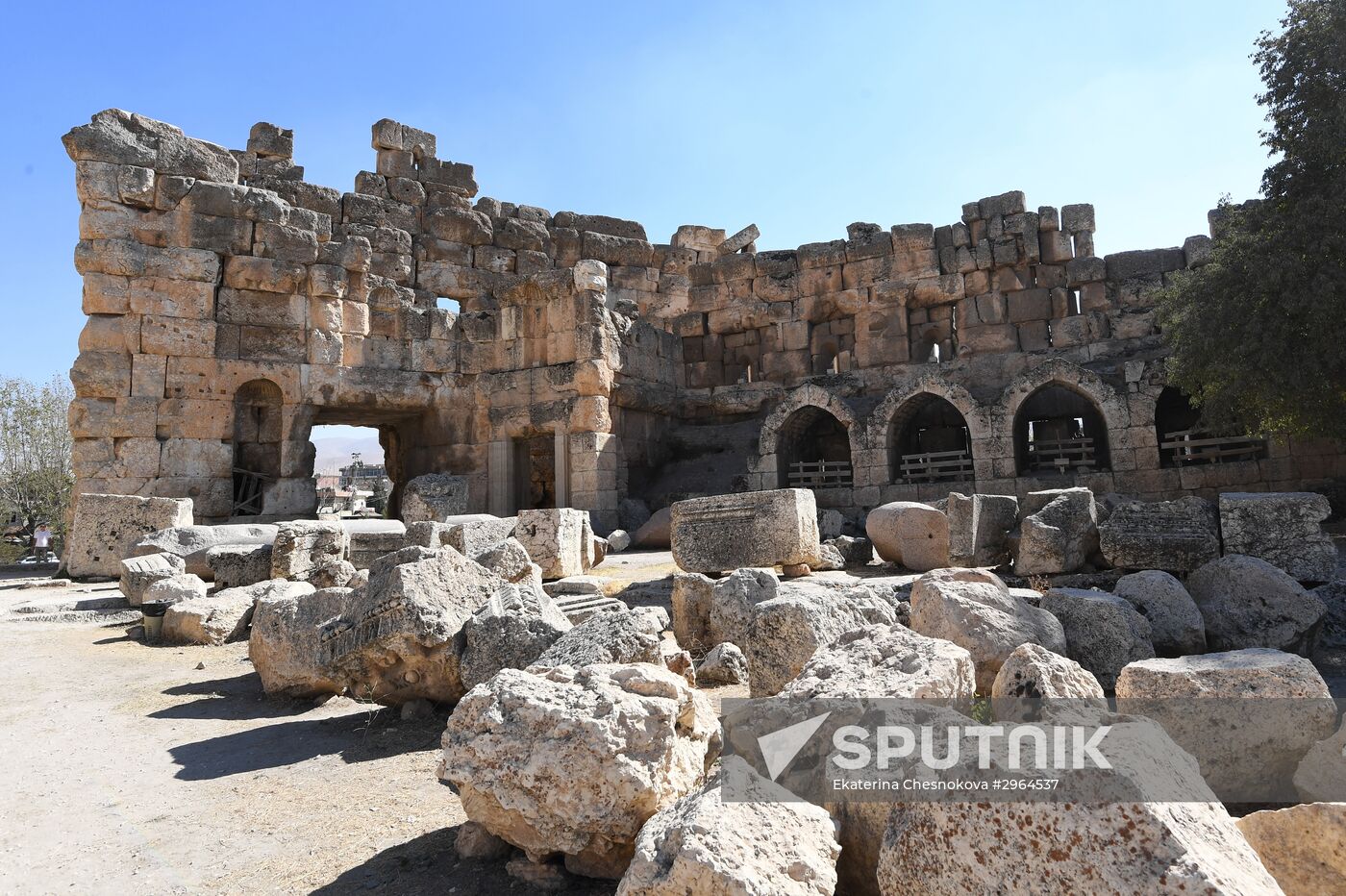 Countries of the world. Lebanon. Baalbek