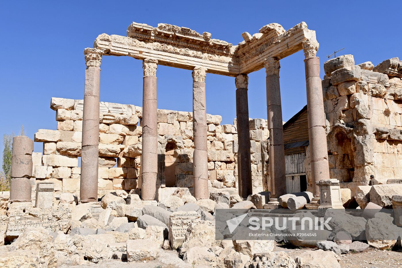 Countries of the world. Lebanon. Baalbek