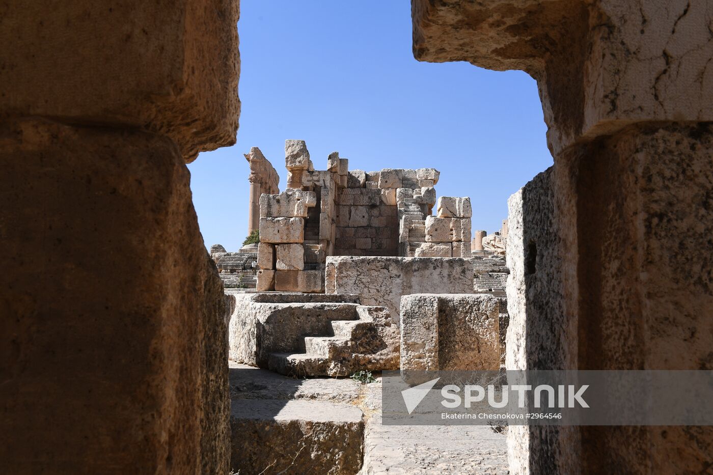 Countries of the world. Lebanon. Baalbek