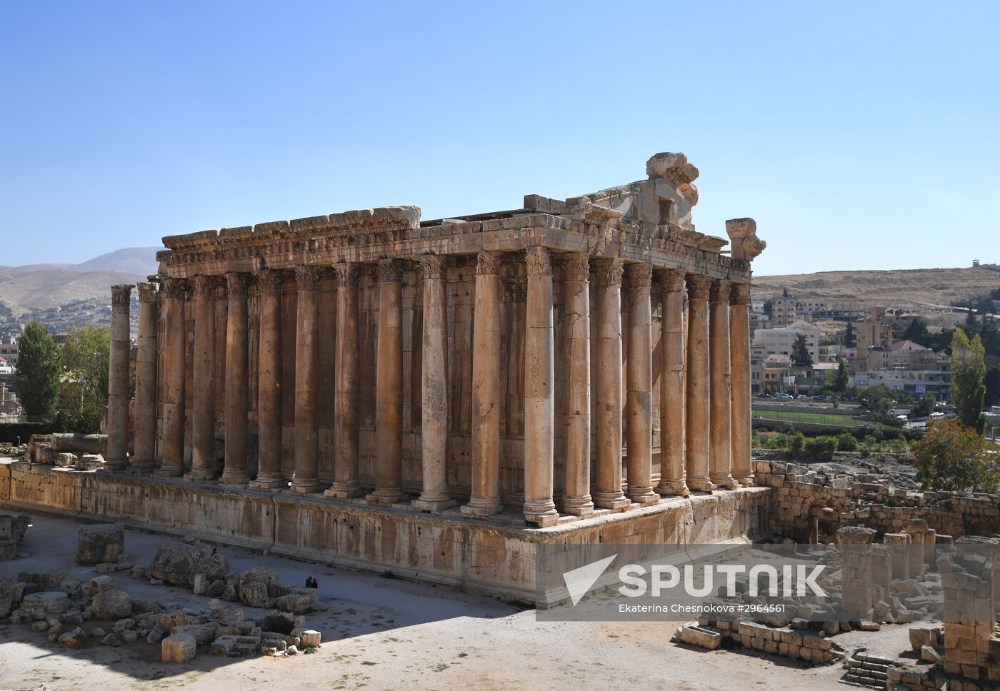 Countries of the world. Lebanon. Baalbek
