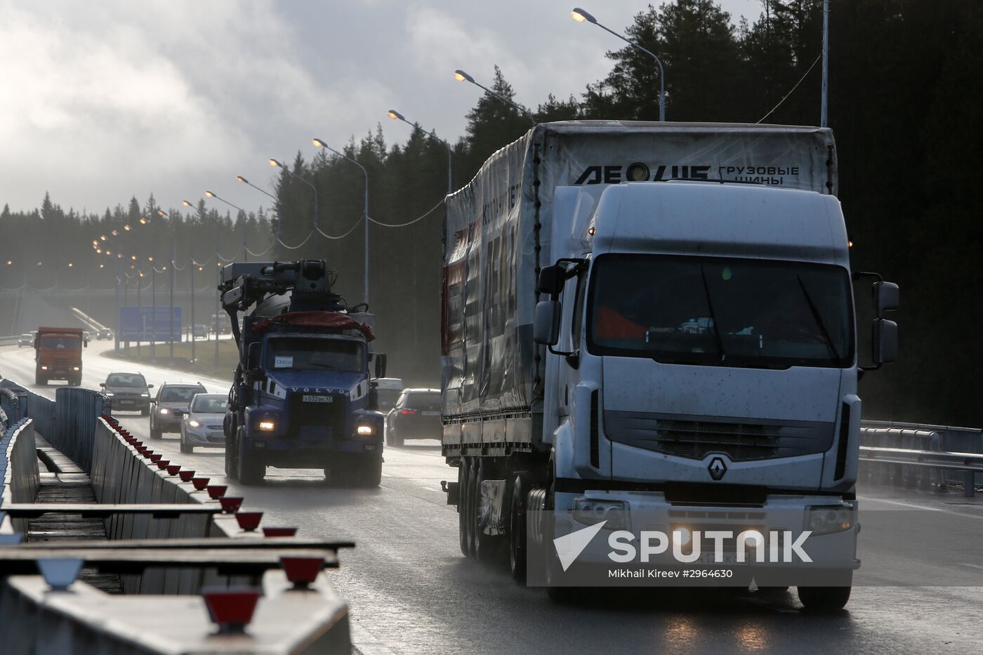 Section of Scandinavia highway opened in St. Petersburg