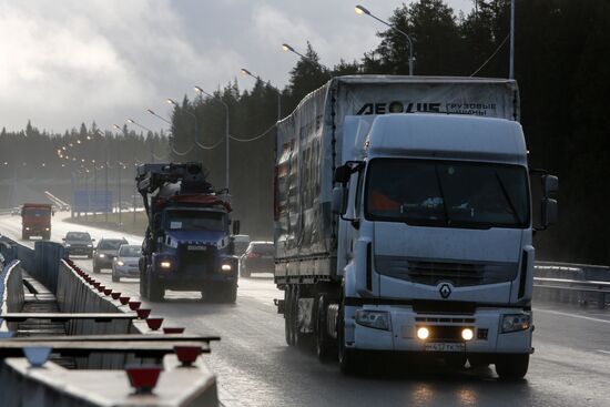 Section of Scandinavia highway opened in St. Petersburg