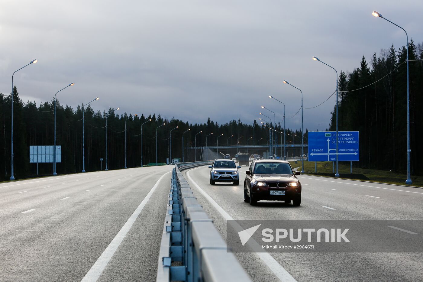 Section of Scandinavia highway opened in St. Petersburg