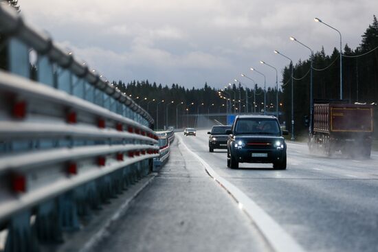 Section of Scandinavia highway opened in St. Petersburg