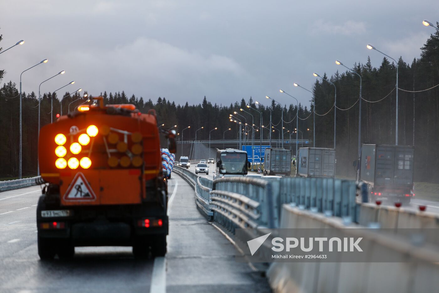 Section of Scandinavia highway opened in St. Petersburg