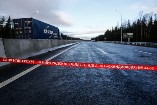 Section of Scandinavia highway opened in St. Petersburg