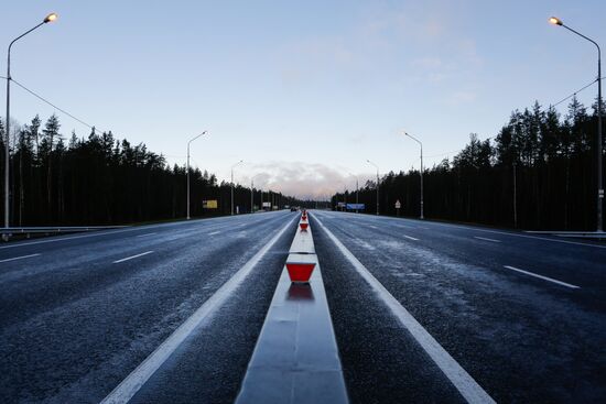 Section of Scandinavia highway opened in St. Petersburg