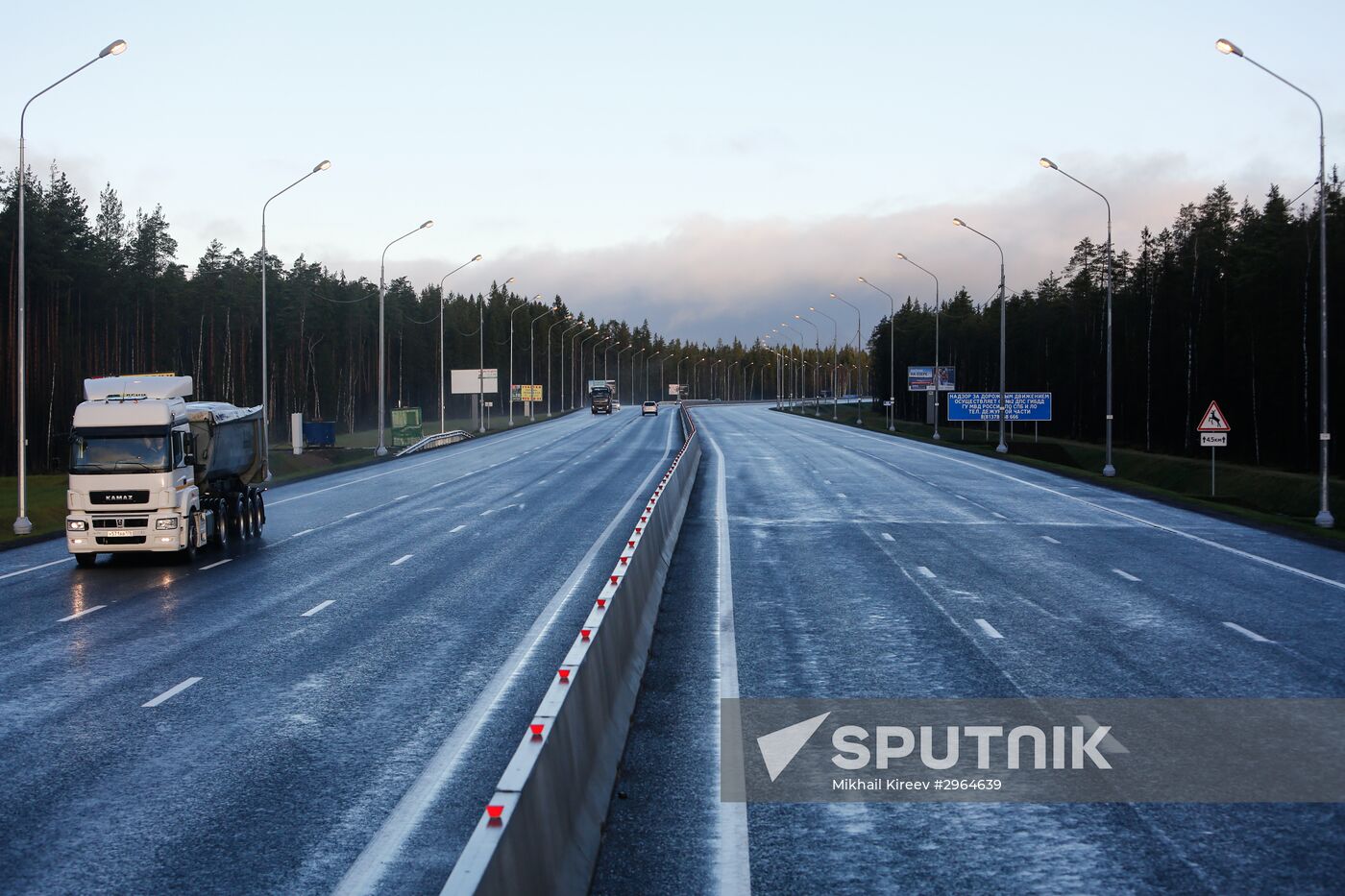 Section of Scandinavia highway opened in St. Petersburg