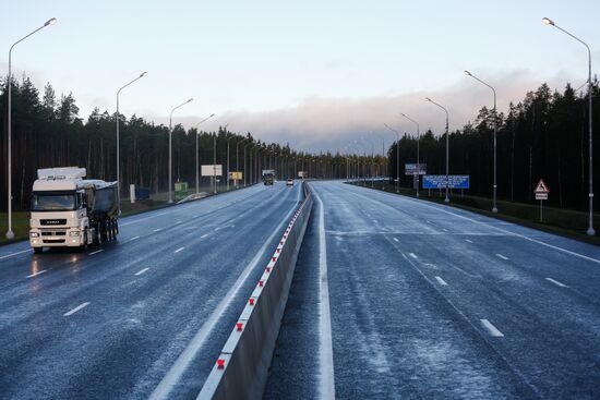 Section of Scandinavia highway opened in St. Petersburg