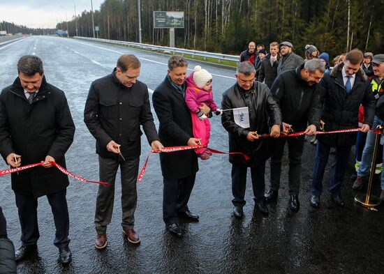 Section of Scandinavia highway opened in St. Petersburg