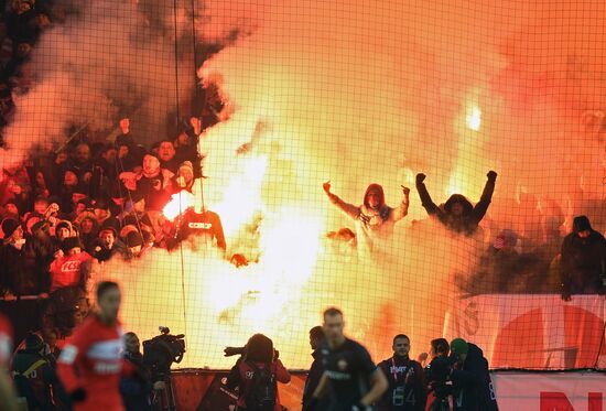 Russian Football Premier League. Spartak vs. CSKA